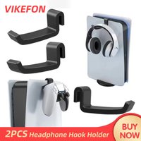 2PCS Headphone Hook Holder PS5 Gaming Console Hook Host Expansion Rack for Apple AirPods P5 Rambler Headphones for PS5 GamePad