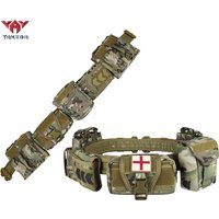 Yakeda Gear Tactical Duty Belt with Inner Belt Training Belt Law Enforcement & Security Rigger Belt Molle Airsoft Air Gun Belt