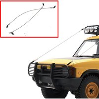 Camel Cup Metal Front Bumper Simulated Wire Rope for 1/10 RC Crawler Car Traxxas Camel Cup Discovery D90 D110 DIY Upgrade Parts