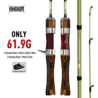 Kingdom Fishing Rods STREAM KING Ultralight 62g Spinning Casting 1.45 1.65 1.39 1.53m UL Baitcasting Travel Stream Fishing Rod