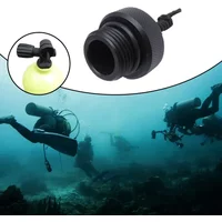 Threaded Dust Cap Plug Cover For Din Scuba Dive Tank Valve End Cap Accessory Scuba Diving 1st Stage Dive DIN Regulator Dust Plug