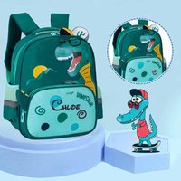 New Kindergarten Backpack for Boys and Girls Personalized Name Primary School Dinosaur Book Bag Can Embroidery Name Outdoor Bags