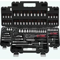 46-Piece Premium Automotive Tool Set, Durable Home Repair Kit , Industrial Maintenance, Off-Road Motorcycle, Bike Repair