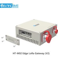 Heltec T-M02 Edge LoRa Gateway (V2) with Antenna Network Connection Special Wall Holder PoE Injector Fiberglass Omni Antennas