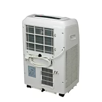 Haier 7000 BTU portable bedroom air conditioner with dehumidification function, certified by Energy Star in white/almond color