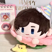 Anime Game Tears of Themis Artem Wing Birthday Kawaii Face Cosplay Soft Cotton Dango Doll Keychain Cartoon Mini Toy Figures Gift
