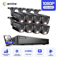 ANNKE 3K Lite Security Camera Surveillance System Outdoor 8CH H.265+ 5in1 DVR 2MP IP66 Home CCTV Cameras Smart Playback