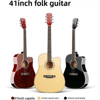 41-inch Single-board Guitar Spruce Shabili Bright Guitar Fully Enclosed Tuning Knob Rosewood Beginners Accompaniment Instruments