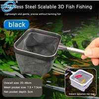 Stainless Steel Telescopic Hand Fishing Net Aquarium Fish Tank Accessories For Catching Fish Shrimp Tank Clean Accessories