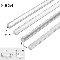 1-28pcs/Lot perfil aluminio led Corner Aluminium Profile Channel Holder for LED Strip Light Bar Cabinet Lamp Kitchen Closet