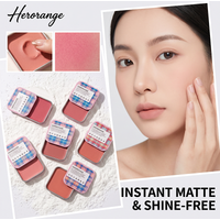 Herorange Multi-Purpose Cream Blush Pigmented Lovely Color Can Be Used as Eyeshadow Lip Tint All-In-One Makeup