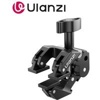 Ulanzi Super Clamp Magic Arm Kit 3-Jaw Universal Clamp 1/4'' & Cold Shoe 360° Ball Head for Monitor Phone Camera Filmmaking CO78