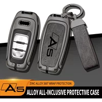 Zinc alloy car key grip protector case for Audi A5 8T S5 2016 2017 2018 2019 Remote Control Device Protector Car Accessories
