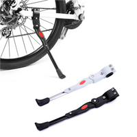 1Pcs Adjustable Bike Stand Black/White Bicycle Kickstand for MTB Road Mountain Bike Parking Rack Side Support Foot Brace