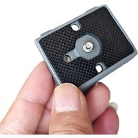 200PL-14 Quick Release Plate Compatible with Manfrotto Tripod Ball Head 1/4" Mount Camera Photography Accessory