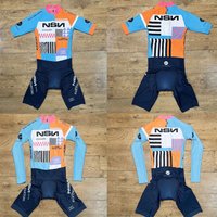 AliExpress NONE LASER CUT Skinsuit 2026 NSN TEAM Bodysuit SHORT LONG Sleeve Cycling Jersey Bike Bicycle Clothing Maillot Ropa Ciclismo