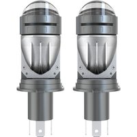 XSTORM H4/9003/HB2 LED Headlight Bulb Projector Lens Canbus Super Bright LED 6500K Hi/Low Light Apply to Auto Motorcycle Lamp