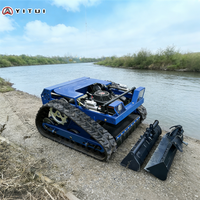 Factory Direct Sales Ultra-High Endurance Small Lawn Mower Family Commercial Remote Control Lawn Mower Support Customized