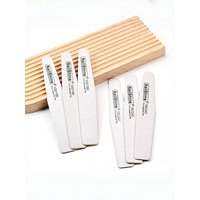 5PCS Diamond Design Wood Nail Files Set Polishing Buffers Premium 100/180/240 Grit Sandpaper Manicure Tool Portable Travel Kit