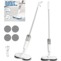 Electric Cordless Spin Mop Cleaner Automatic 2 in 1 Wet & Dry Home Cleaner Car Glass Ceiling Door Windows floor scrubber machine