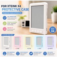 For Xteink X4 E-Book Reader Protective Cover All Inclusive Protection/Lightweight Design Anti Slip Anti Fall E-Book Reader Shell
