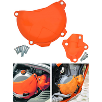 AliExpress PRO AODB Dirt Bike Engine Clutch Guard Water Pump Cover for KTM Motorcycle 250 350 SXF EXCF SIX DAYS XCF XCFW SXF 2011 2012 To 2016