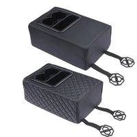 Car Console Organizer Universal Rear Storage Organizer Car Armrest Cushion for Truck SUV Road Trip Travel Long Drive Family Trip