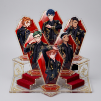 Game Anime Twisted Wonderland Acrylic keyring Figures Stand Collection Cosplay Model Plate Desk Decoration Character Series Gift