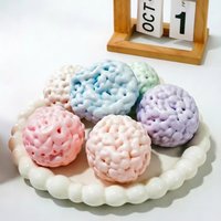 Crunchy Soft Cute Mochi Bead Squishy Ball Shapeable Non-toxic Fidget Toy for ADHD Anxiety Stress Relief Sensory Squeeze Toy Gift