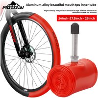 AliExpress HUIJING Mountain bike TPU inner tubes 26/27.5/29 inch bicycle beautiful mouth ultra-light puncture-resistant tires 1.95/2.1