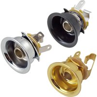 2025 HOT 6.35mm 1/4' Jack Plug Socket Output Plate for Telecaster TL Guitar Guitar Parts Accessories