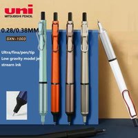 Japan Uni Business Gel Pen Quick-drying Oil Low Center of Gravity Ballpoint Pen 0.28/0.38mm Super Fine Nib Writing Stationery