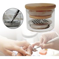 Dappen Dish Jewelry Storage Easy Clean Manicure Care Mini Bowl Nail Pen Wash Cup Nail Art Cup for Home Use Woman Nail Art Artist