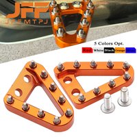 CNC Rear Brake Pedal Lever Step Plate Tip For Husqvarna TE FE TX FX TC FC For KTM XC XCF XCW SX SXF EXC EXCF For GasGas EC EX MC