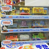 Genuine Thomas and friends Magnetic Trains Locomotive Compartment Set Toys MUDDY THOMAS DUCHESS Modle Cars Toys No Battery
