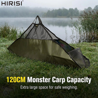 Hirisi W202 Fishing Weigh Sling Bag Unhooking Mat Digital Scale Protector Landing Mat for Carp Coarse Fishing Tackle Accessories