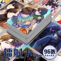 โThe Hunter Wants To Live Quietly Manhwa Bl Photocards Laser Lomo Cards 96pcs/set