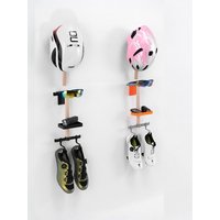 AliExpress NONE Walosphy Wall-mounted Bicycle Gear Beech Wood Rack Helmet Holder Glasses & Cyclocomputer Desktop Organizer Display Mount