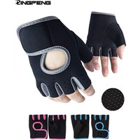 AliExpress NONE Gym Gloves Fitness Weight Lifting Gloves Body Building Training Sports Exercise Cycling Sport Workout Glove for Men Women