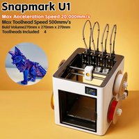Snapmaker U1 Unlocked International Printer Free Connection High Precision Printing