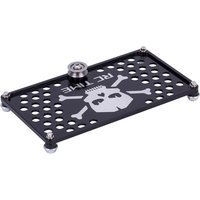 Aluminum Roof Rack with Pulley Bearing for 1/8 1/10 Scale RC Car SCX10 TRX4 Capra Car Shell Decoration FJ40 Housing Accessories