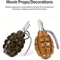Plastic RGD-5 F1 Grenade Model 1:1 Scale Replica Outdoor Movie TV Cosplay Decor Ornament Prop-3P