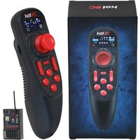 HOTRC DS-650 2.4GHz 6 Channel RC Radio Transmitter F-06A Receiver For RC Car Boat Tank Remote Control System