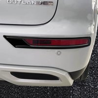 For Mitsubishi Outlander 2022-2024 2025 ABS Chrome Rear Fog Light Lamp Cover Trim Foglight Bezel Decoration Accessories Styling