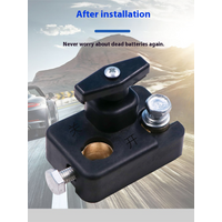 Car Battery Disconnect Switch on Off Button Brass Negative Power-off Anti-leakage Cutter Isolator Cut Chang Accessories