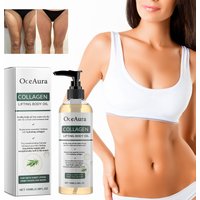 Collagen Firming Body Oil Deep Hydration Moisturizing Firming Arm Belly & Excess Fat Whole Body Skin Massage Essential Oil 100ml