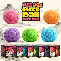 2026 new model Needoh Fuzz Ball Squishy Random Color Soft Stress Relief Toy Cute Relaxing Squeeze Sensory Toy festival gifts