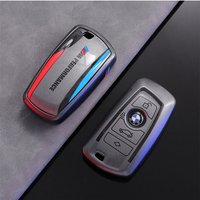 New Sport Style Car Key Cover Case Keychain Shell For BMW M Performance F30 F20 F10 F18 F22 F01 X3 X4 F06 F02 M3 M5 Accessories