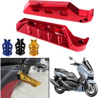 For Yamaha NMAX 155 160 125 N-MAX NMAX155 NMAX125 Motorcycle Accessories Rear Passenger Footrest Footpegs Foot Pegs Rest Pedals
