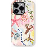 Art C-Curious Georges Phone Case for IPhone 17 16e 16 15 14 13 12 11 X XS XR 7 8 Air Pro Max Plus Luxury Double-layer Back Cover